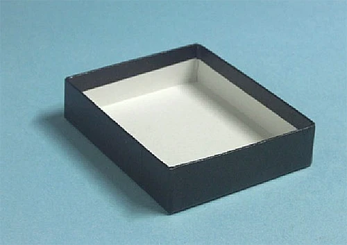 標本整理箱(㎜) (10ヶ組) 標本小箱（厚紙製クロス張）